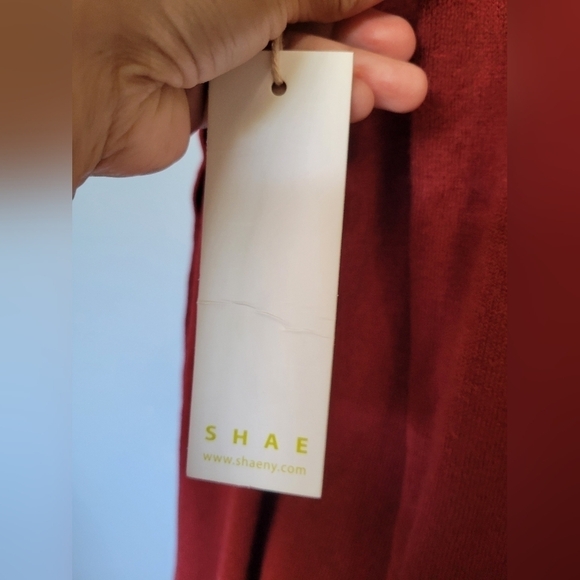 SHAE Anthropologie Knit Cardigan Size XS in Red Pomegrante - Picture 10 of 13